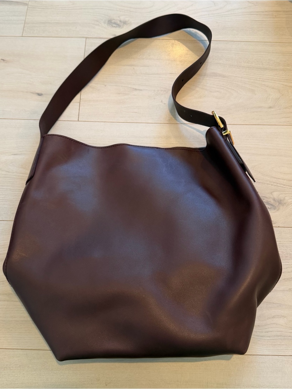 Madewell Dark Brown Leather Shoulder Bag